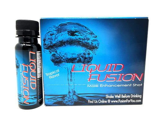 Liquid Fusion Male Enhancement Shot (2 OZ 12Ct Box)