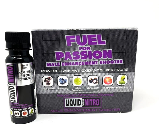 Liquid Herbal Nitro Male Enhancement Shot (3 OZ 12Ct Box)