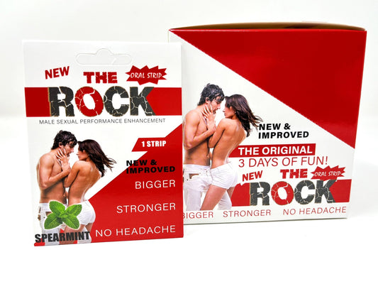 The ROCK Oral Strip for Men (30 Strip Box)