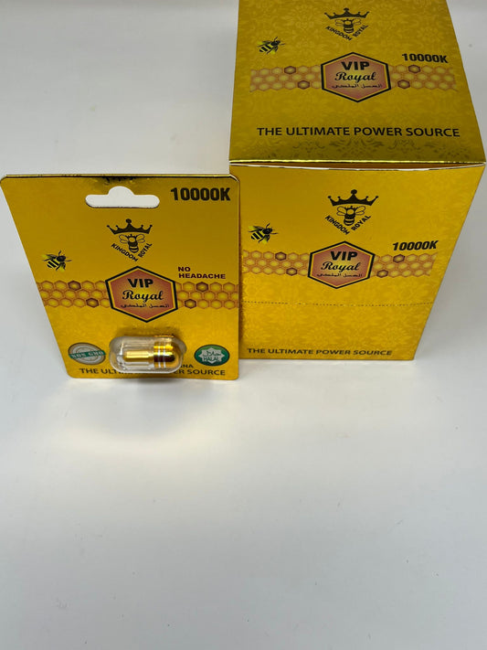 VIP Royal 10000K  Male Enhancement Single Pill (Box of 24)