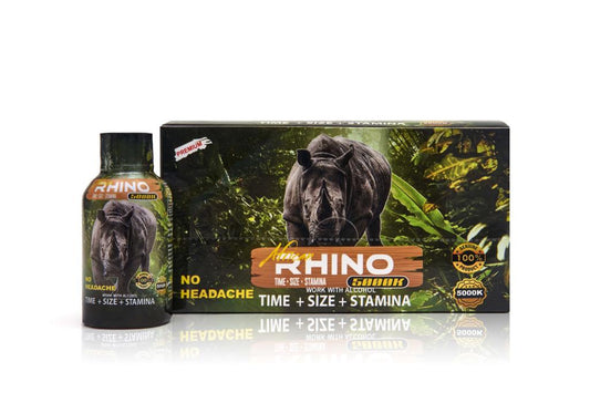 African Rhino 5000k 2oz Bottle  Shot (Box of 12)