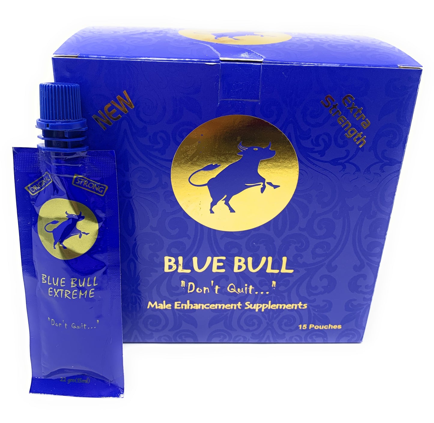 Blue Bull Extra Strength Honey For Men (15 Pouches)